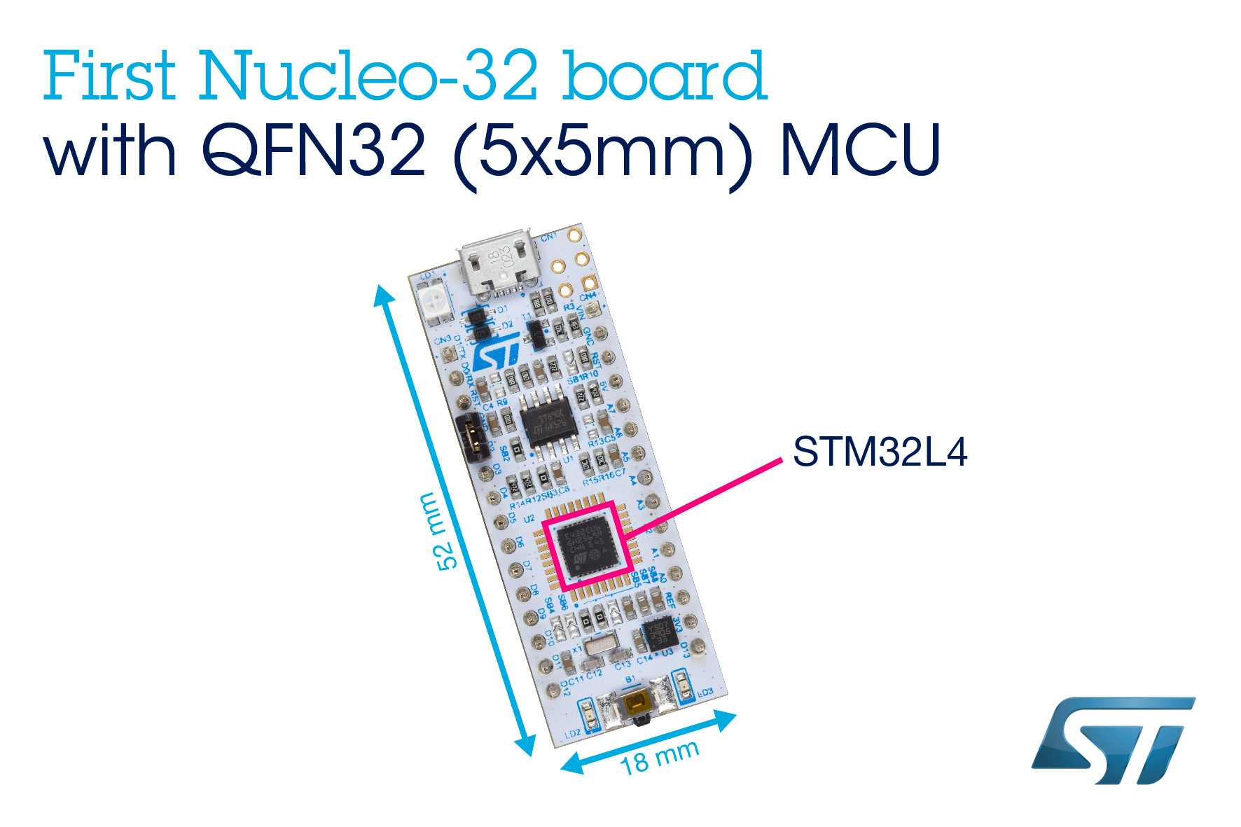 nucleo l432kc pinout