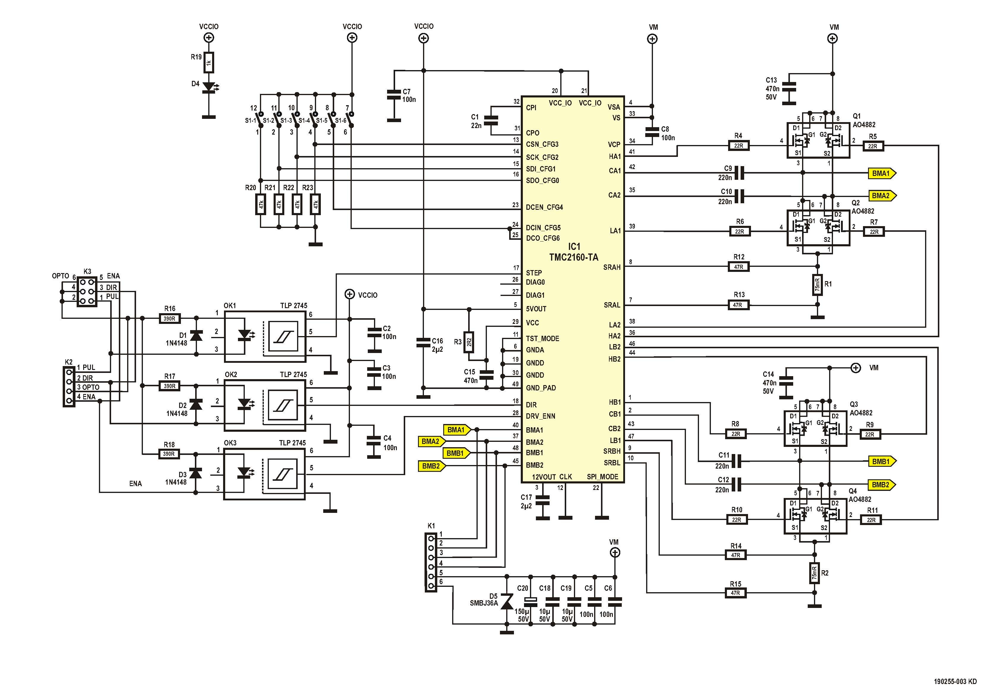 Gratis Artikel Motortreiber Board Mit Tmc2160 Elektor Magazine